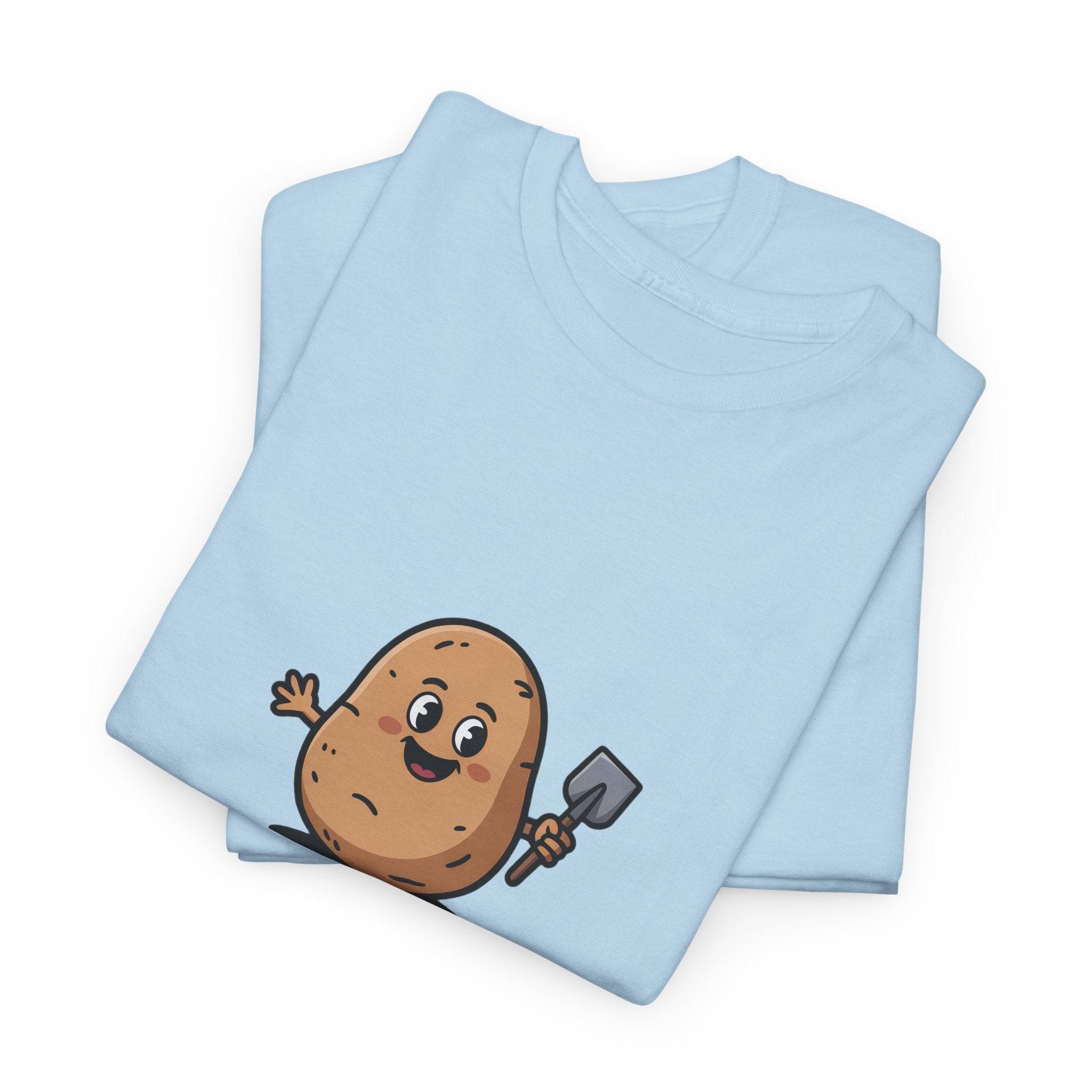 T-Shirt — "Potato Digging Love" Cute Gardening Veggie Tee