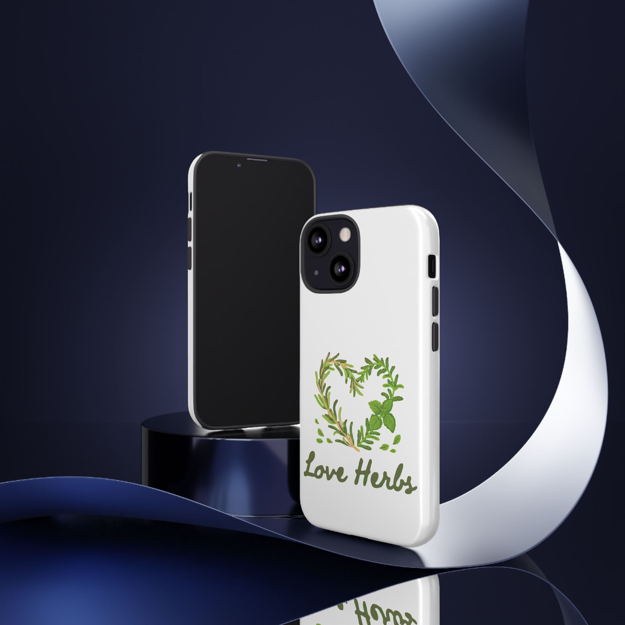 Herb Heart Phone Case - "Love Herbs" Botanical iPhone Cover