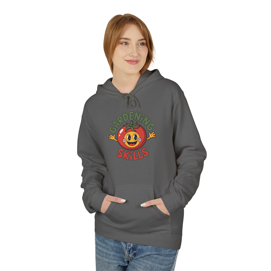 Gardening Skills Hoodie — Cute Tomato Illustration Gardeners Gift