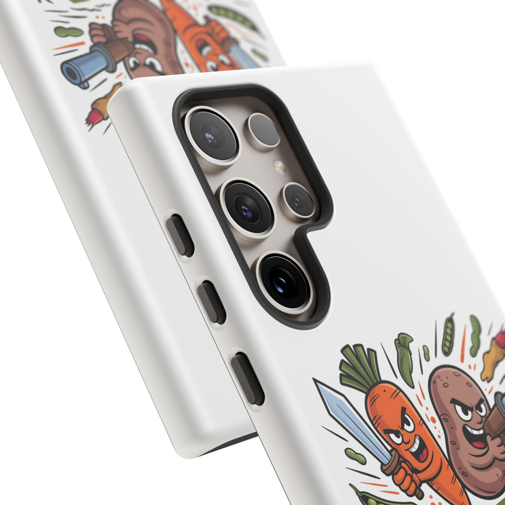 Phone Case — 'Dig For Victory' Veggie Combat Garden Design