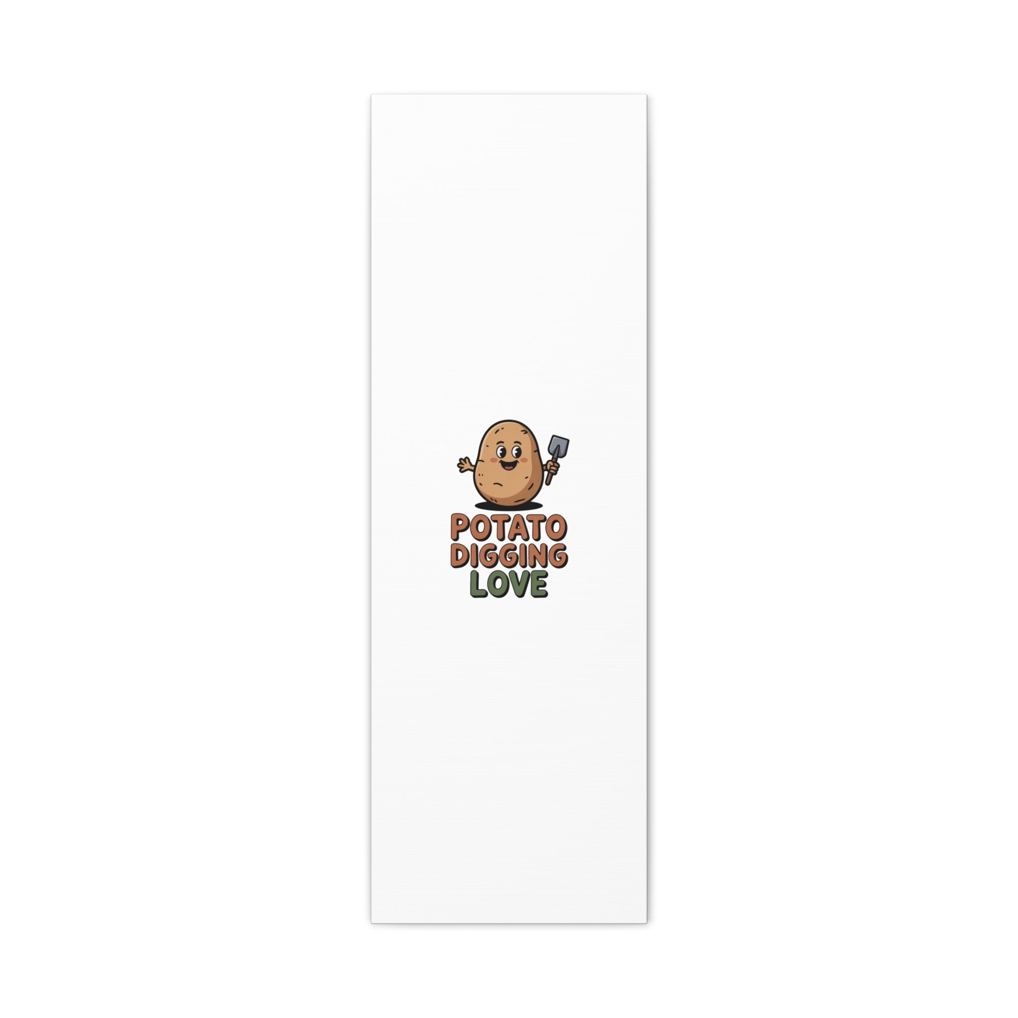Potato Digging Love Canvas Print
