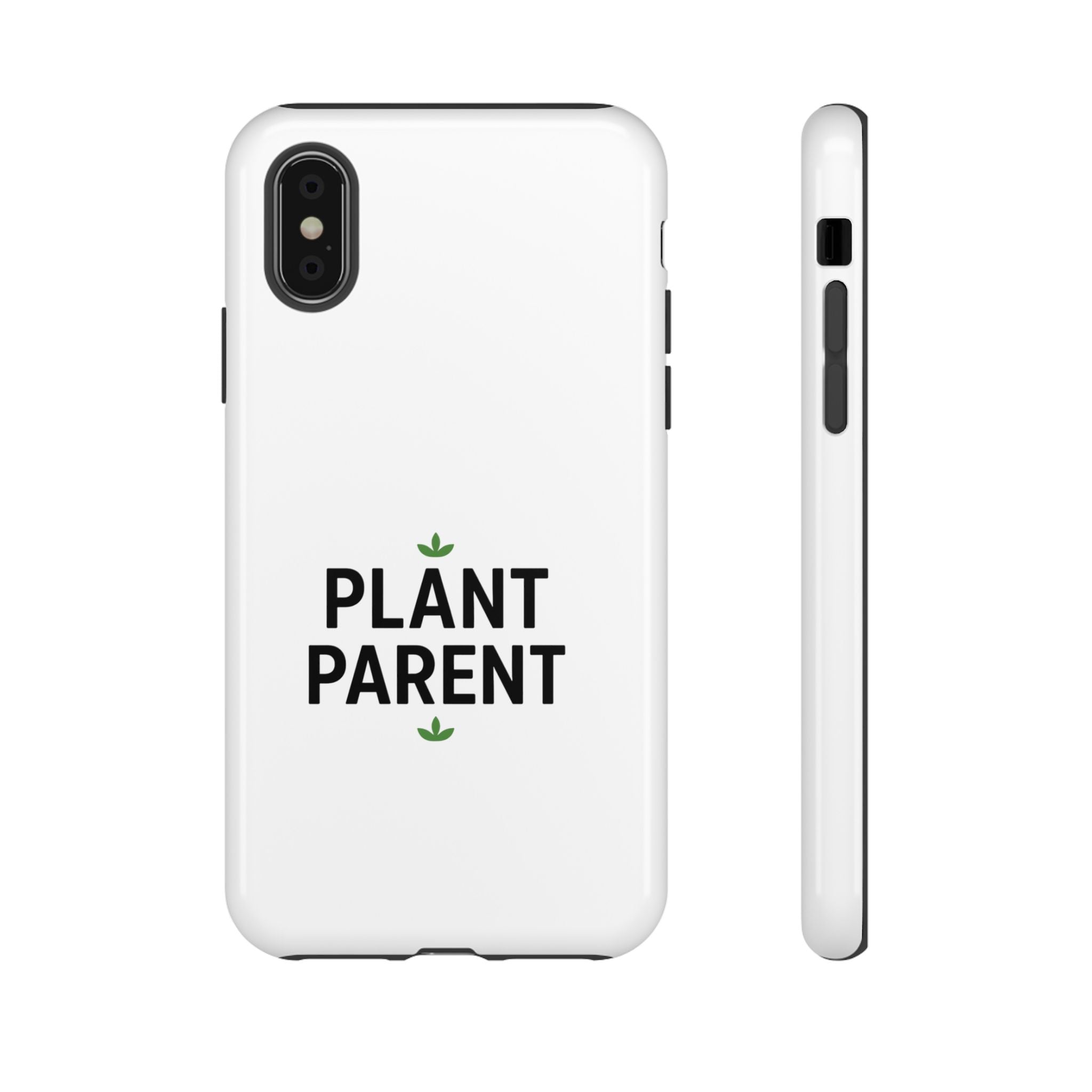 Plant Parent Tough Phone Case – Minimalist Plant Lover Protective Cover