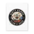 Canvas Wall Art — "Dirty Hands Club Est. 2026" Gardening Print