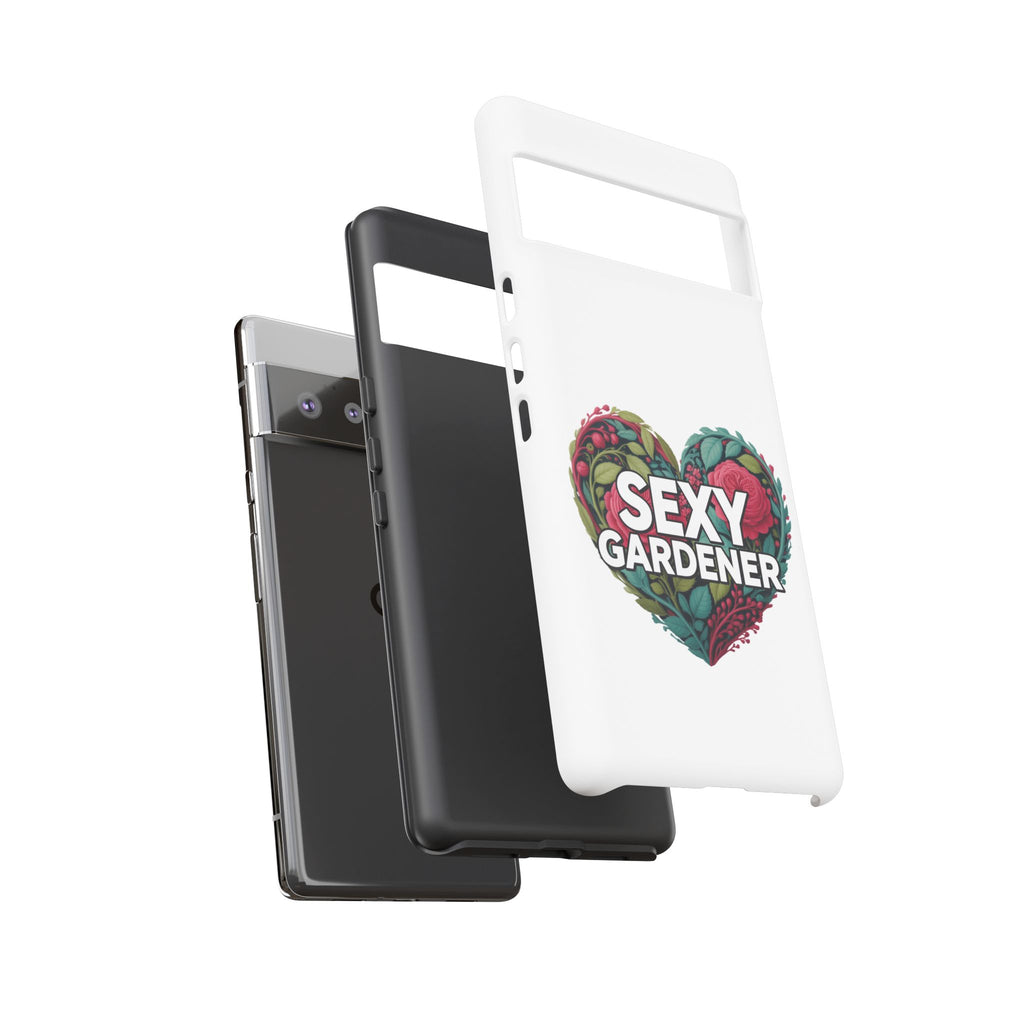 Sexy Gardener Phone Case — Floral Heart Garden Lover Tough Case