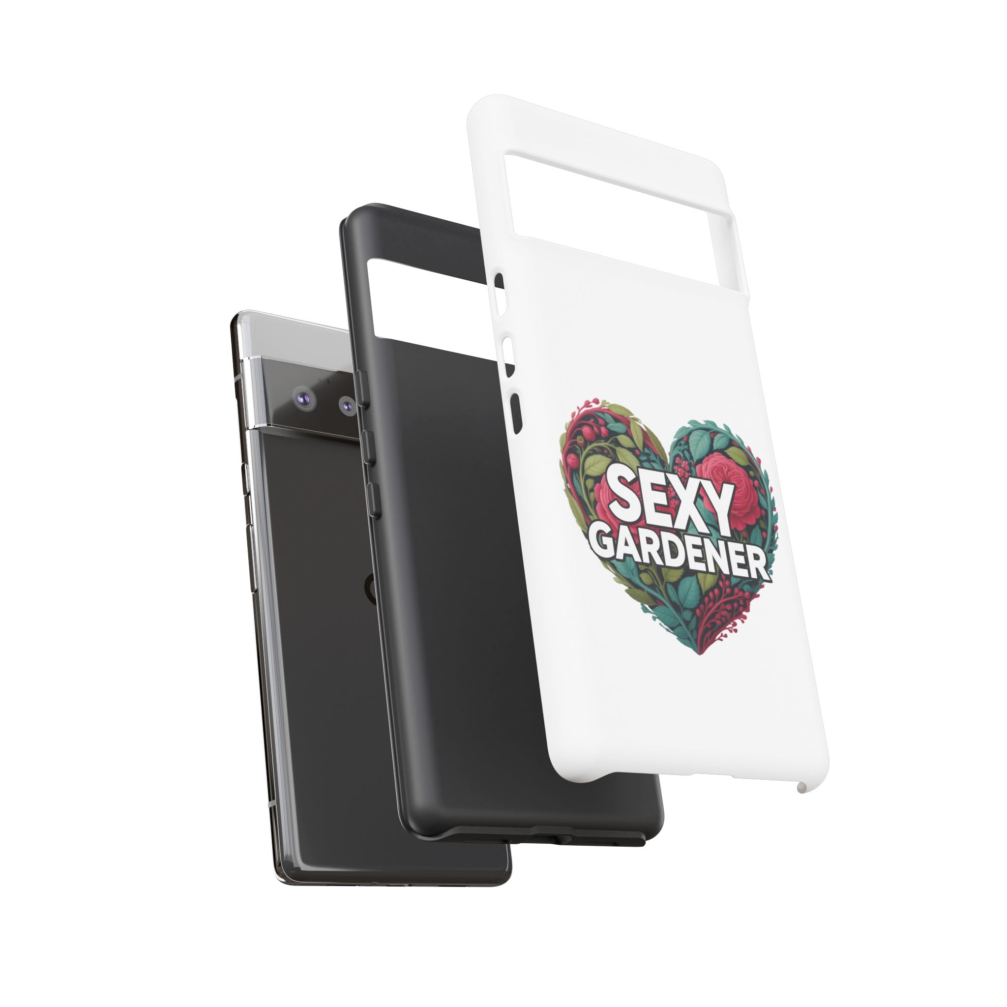 Sexy Gardener Phone Case — Floral Heart Garden Lover Tough Case
