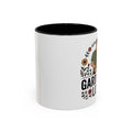 Gardening Love Accent Coffee Mug – Cute Couple Floral Gardeners (11/15oz)