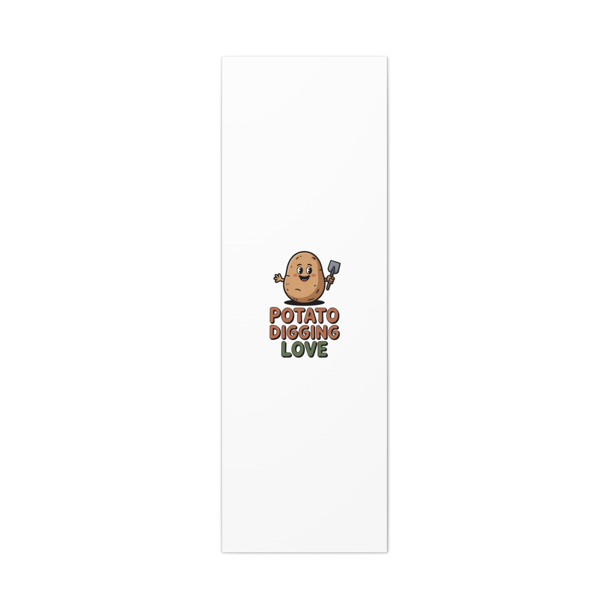 Potato Digging Love Canvas Print