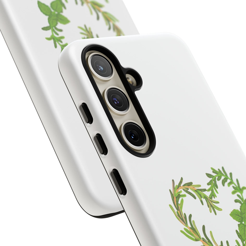 Herb Heart Phone Case - "Love Herbs" Botanical iPhone Cover