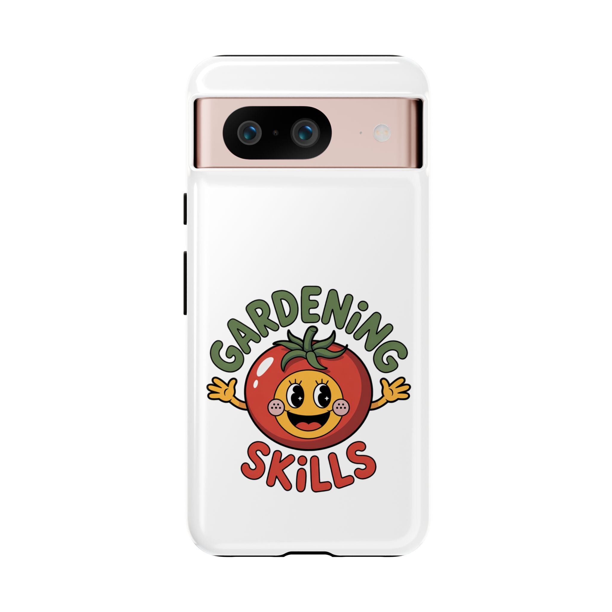 Gardening Skills Phone Case — Cute Tomato Plant Lover Protective Cover
