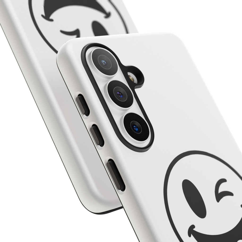 Phone Case — Winking Smiley “sexy gardener” Graphic