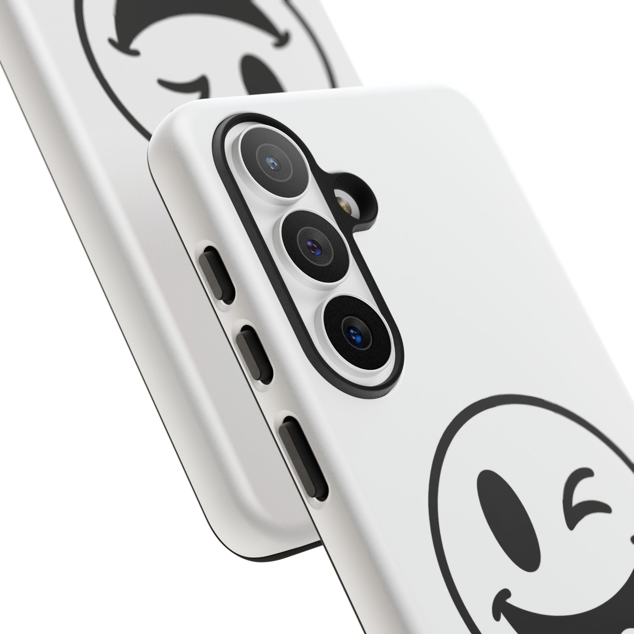 Phone Case — Winking Smiley “sexy gardener” Graphic