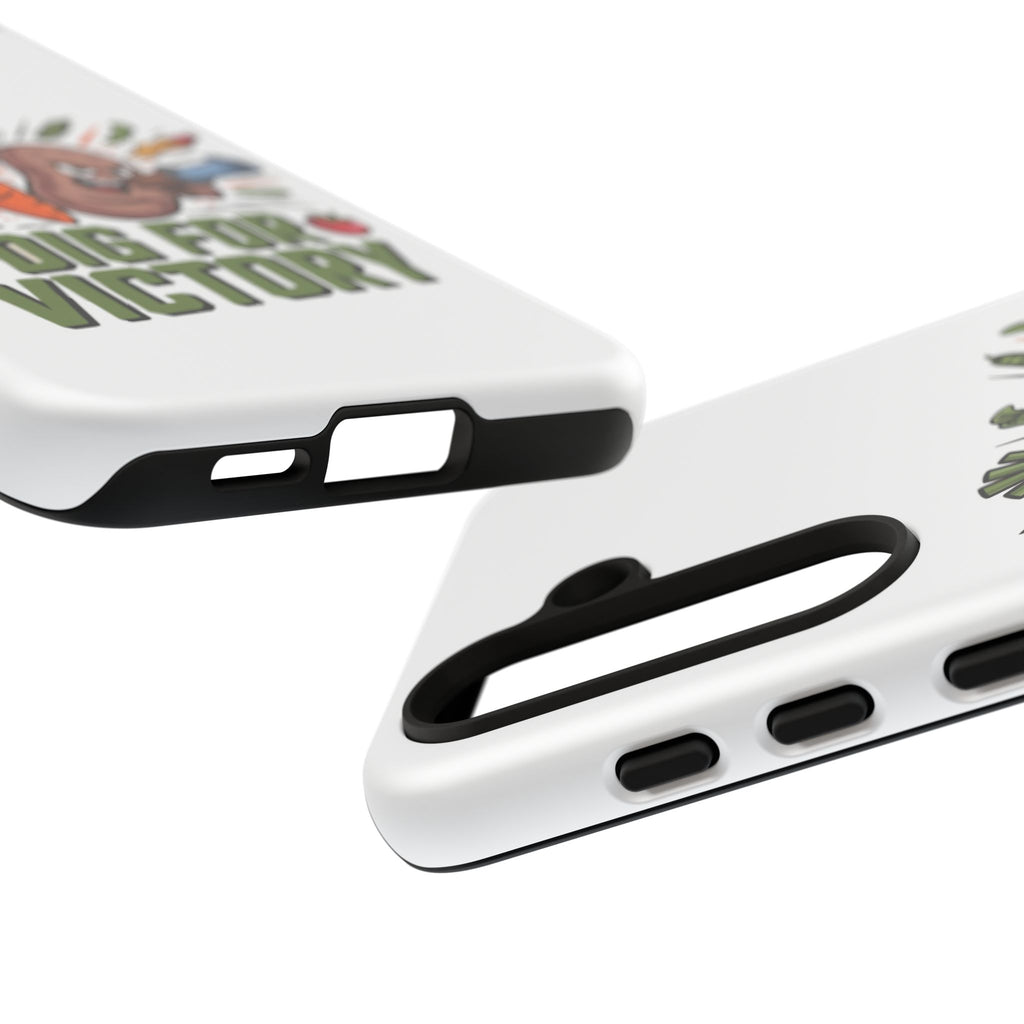 Phone Case — 'Dig For Victory' Veggie Combat Garden Design