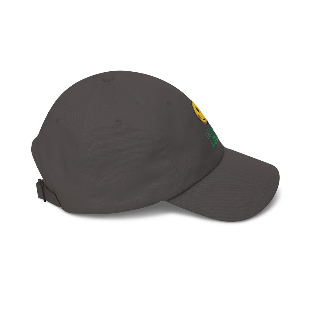 Dad Cap - 'Let’s Grow a Garden' Smiley Embroidered Hat