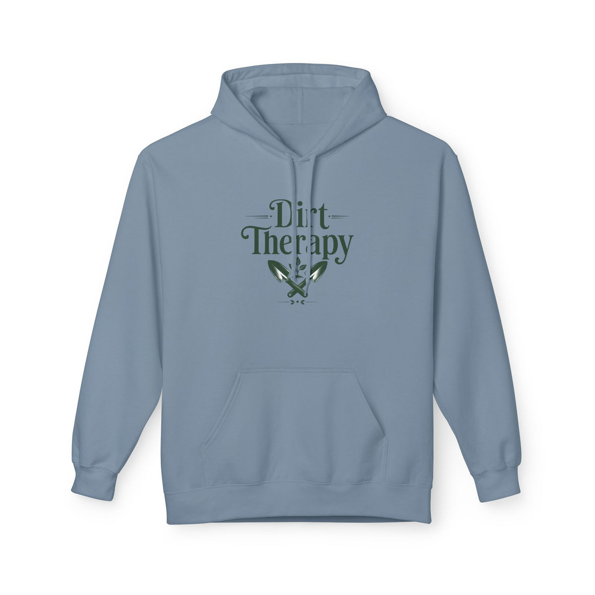 Hoodie - "Dirt Therapy" Gardening Hoodie with Plant Graphic