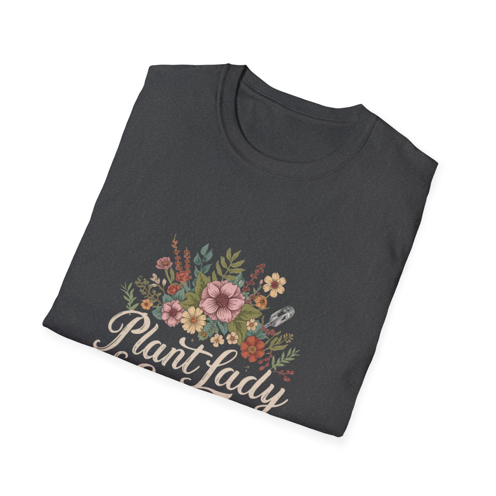 Delicate Floral T-Shirt - “Plant Lady Energy"