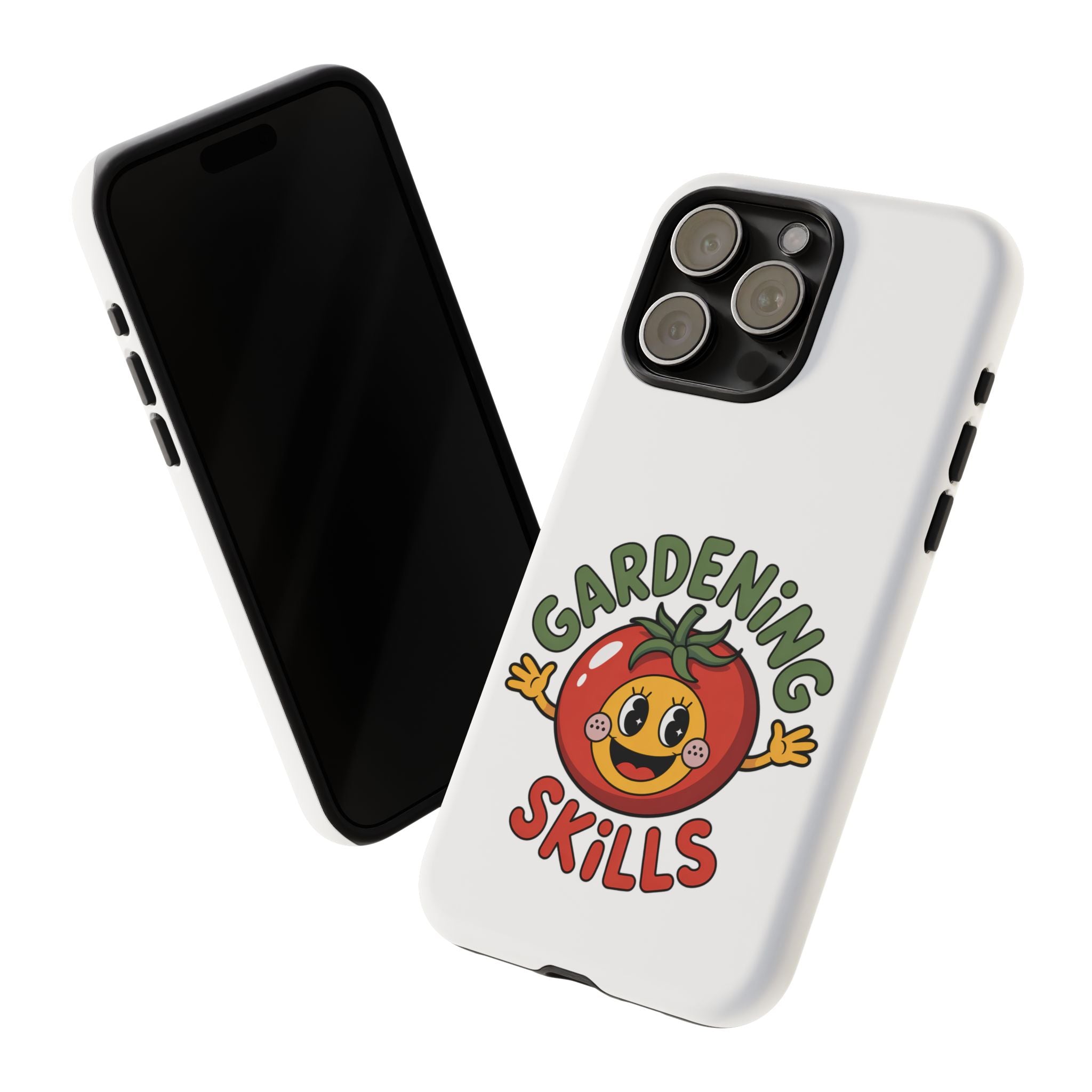 Gardening Skills Phone Case — Cute Tomato Plant Lover Protective Cover