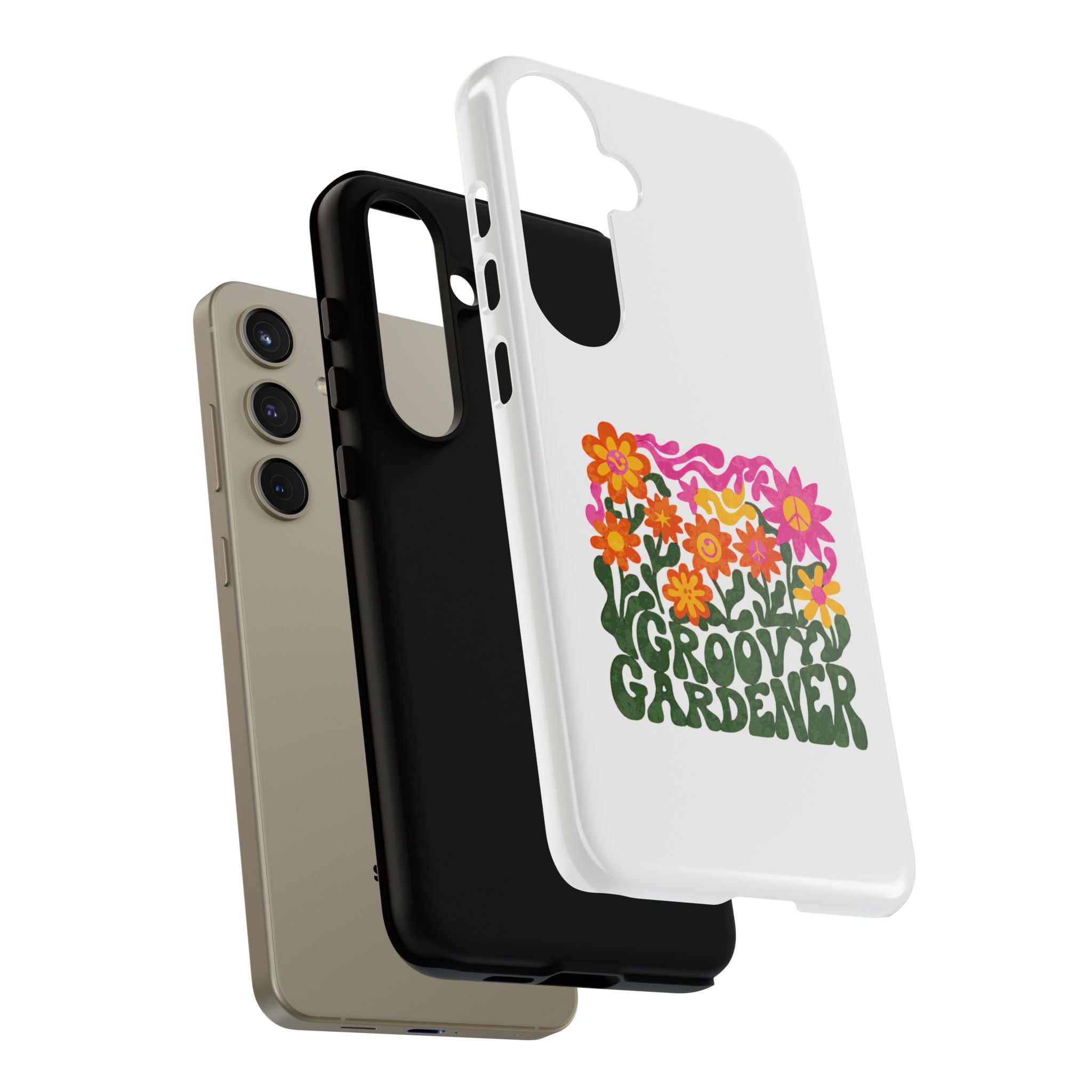 Groovy Gardener Phone Case - Retro Floral iPhone Cover