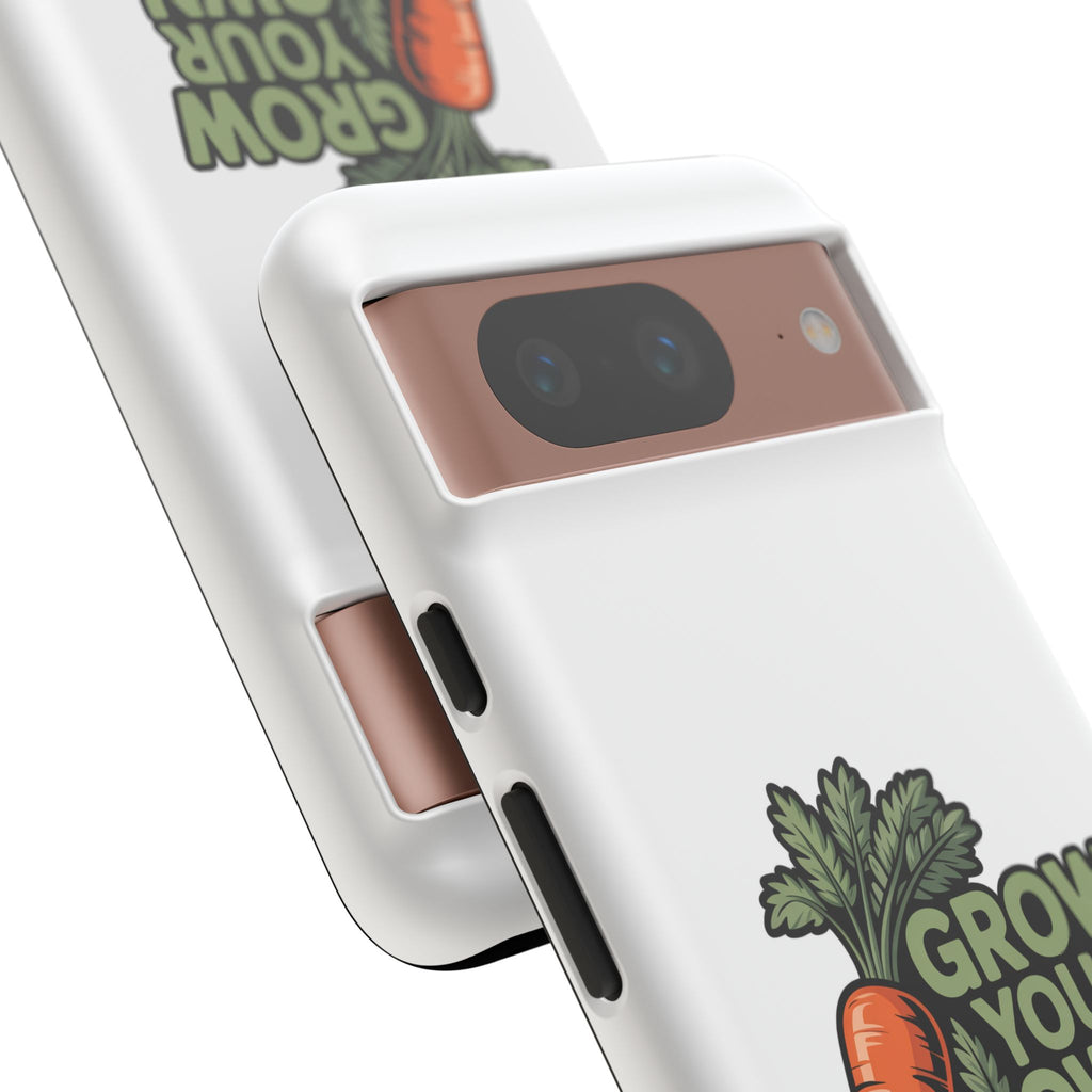 Grow Your Own Vegetables Phone Case — Gardening Carrot Potato Tomato Design