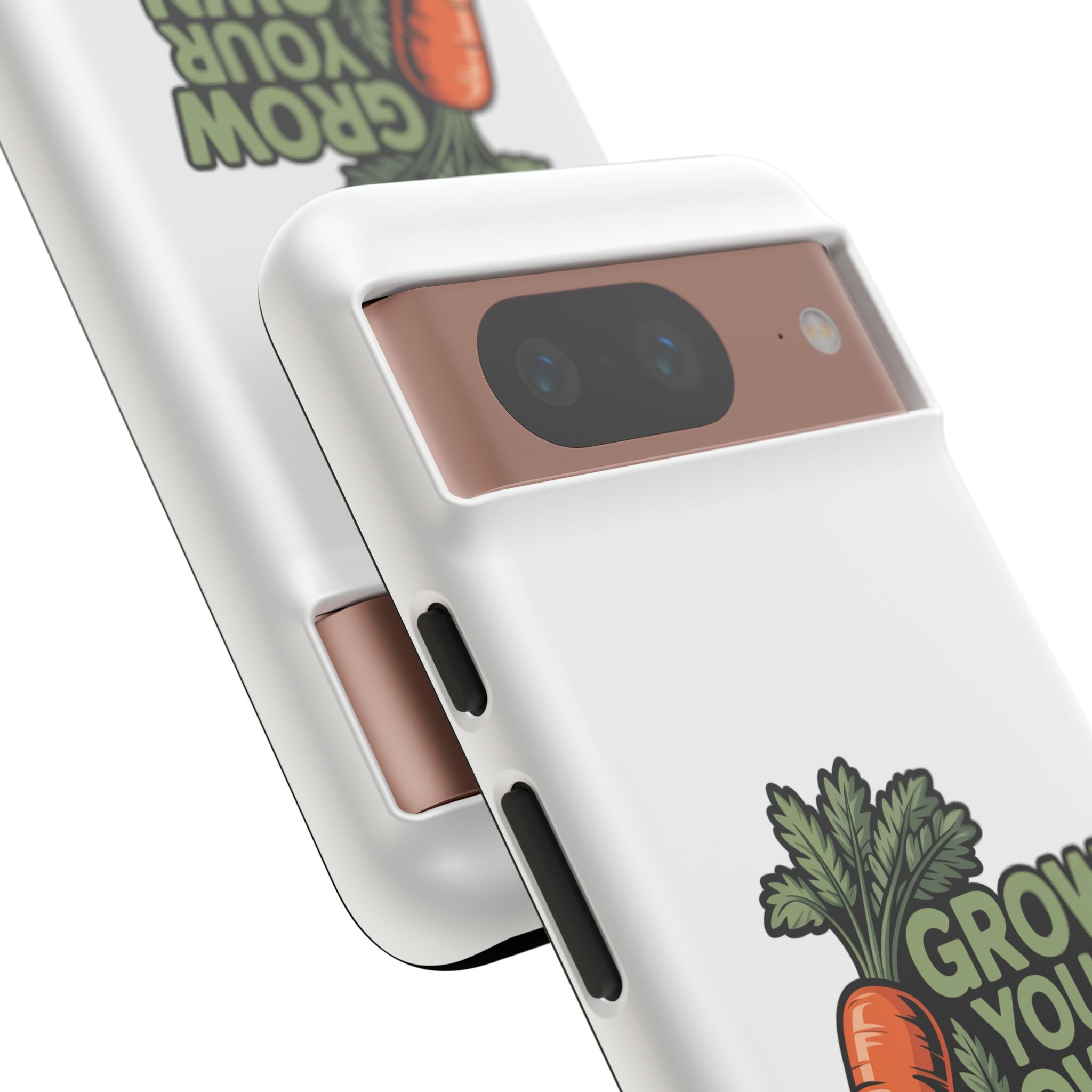 Grow Your Own Vegetables Phone Case — Gardening Carrot Potato Tomato Design