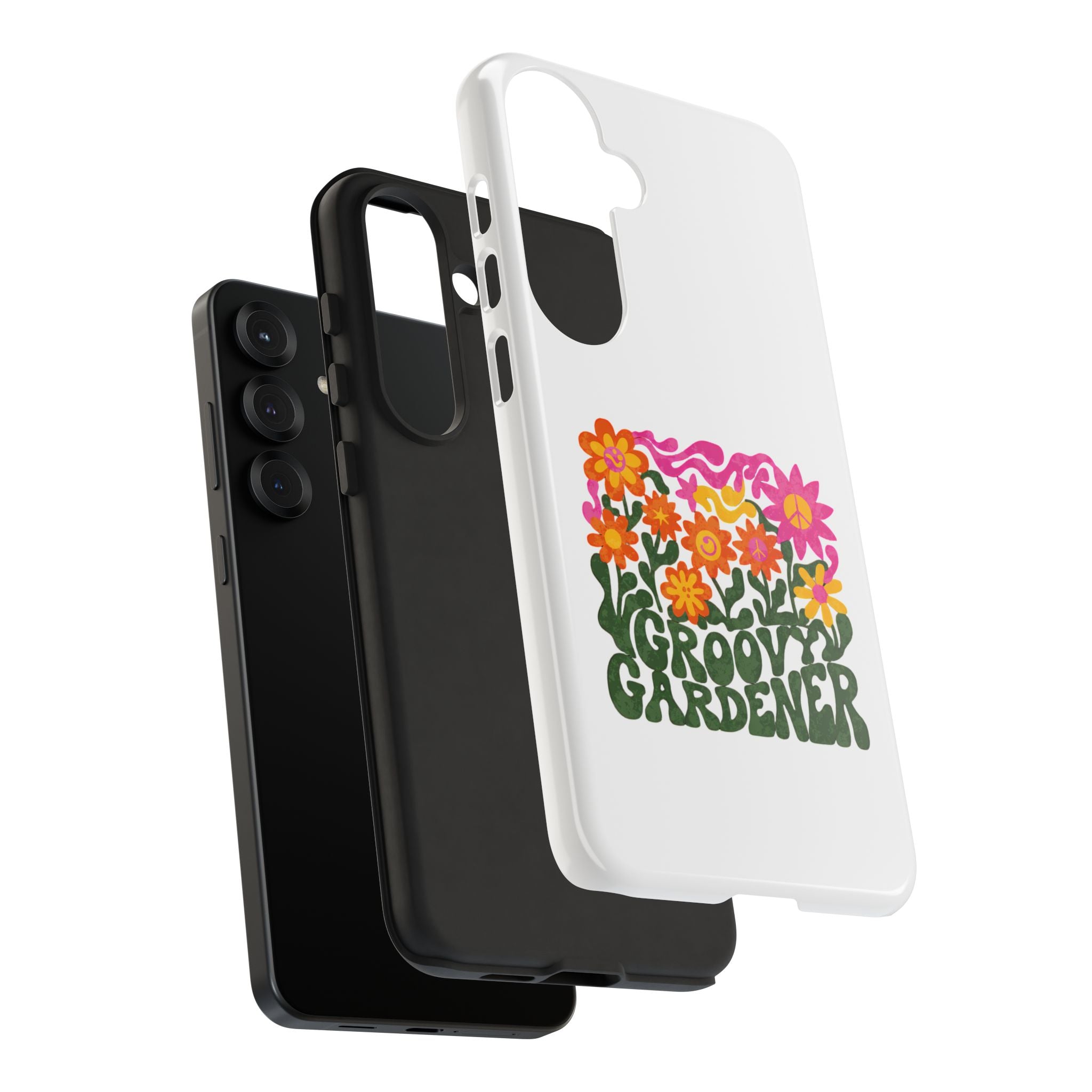 Groovy Gardener Phone Case - Retro Floral iPhone Cover