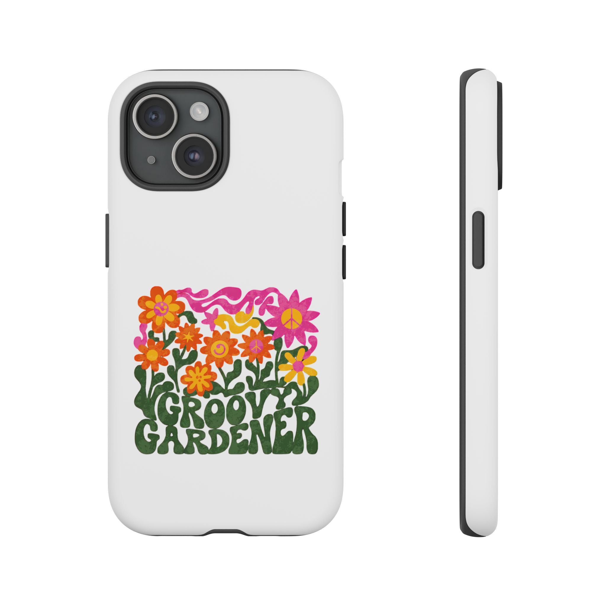 Groovy Gardener Phone Case - Retro Floral iPhone Cover