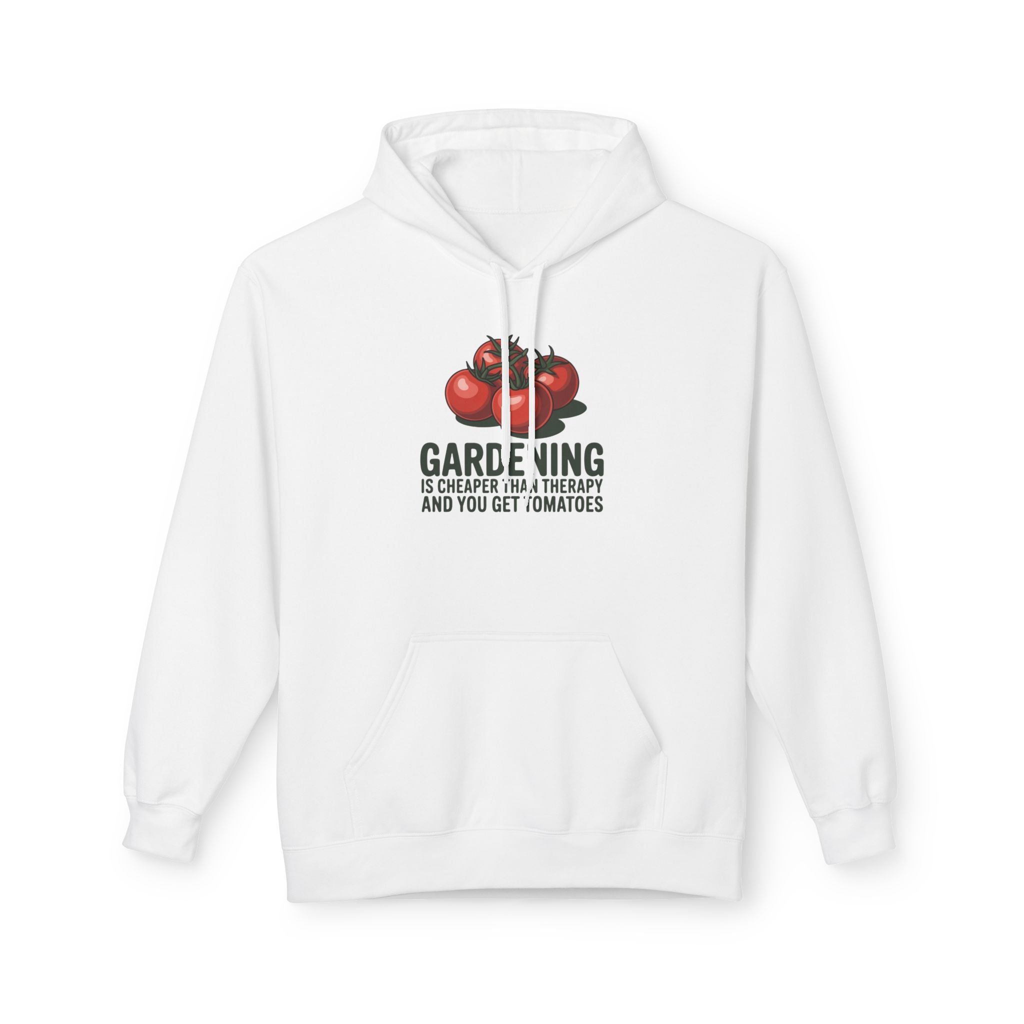 Gardening Is Cheaper Than Therapy Hoodie – Funny Tomato Gardeners Pullover