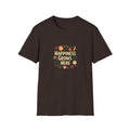 Happiness Grows Here T-Shirt — Floral Gardening Graphic Tee