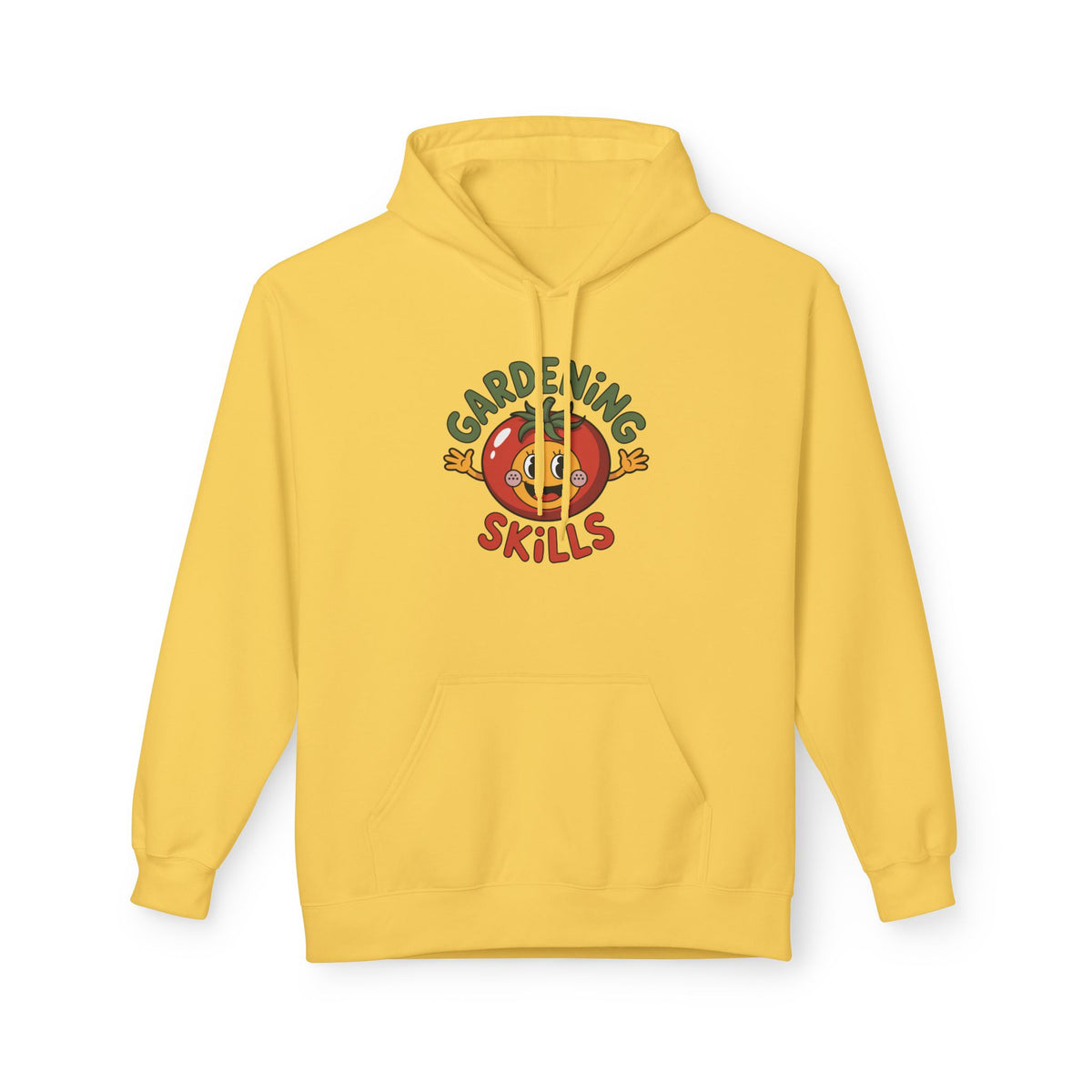 Gardening Skills Hoodie — Cute Tomato Illustration Gardeners Gift