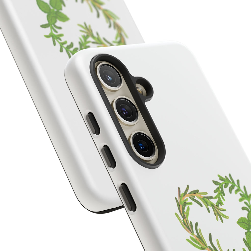 Herb Heart Phone Case - "Love Herbs" Botanical iPhone Cover