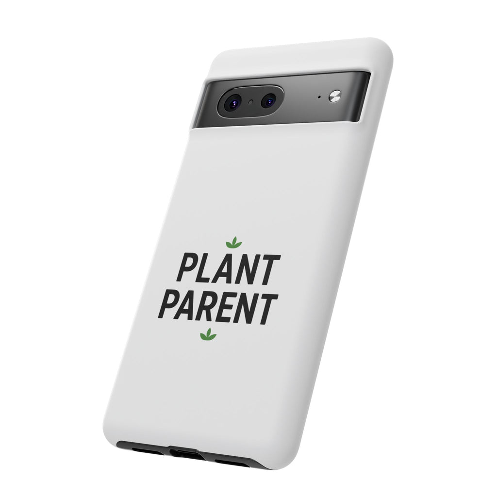 Plant Parent Tough Phone Case – Minimalist Plant Lover Protective Cover