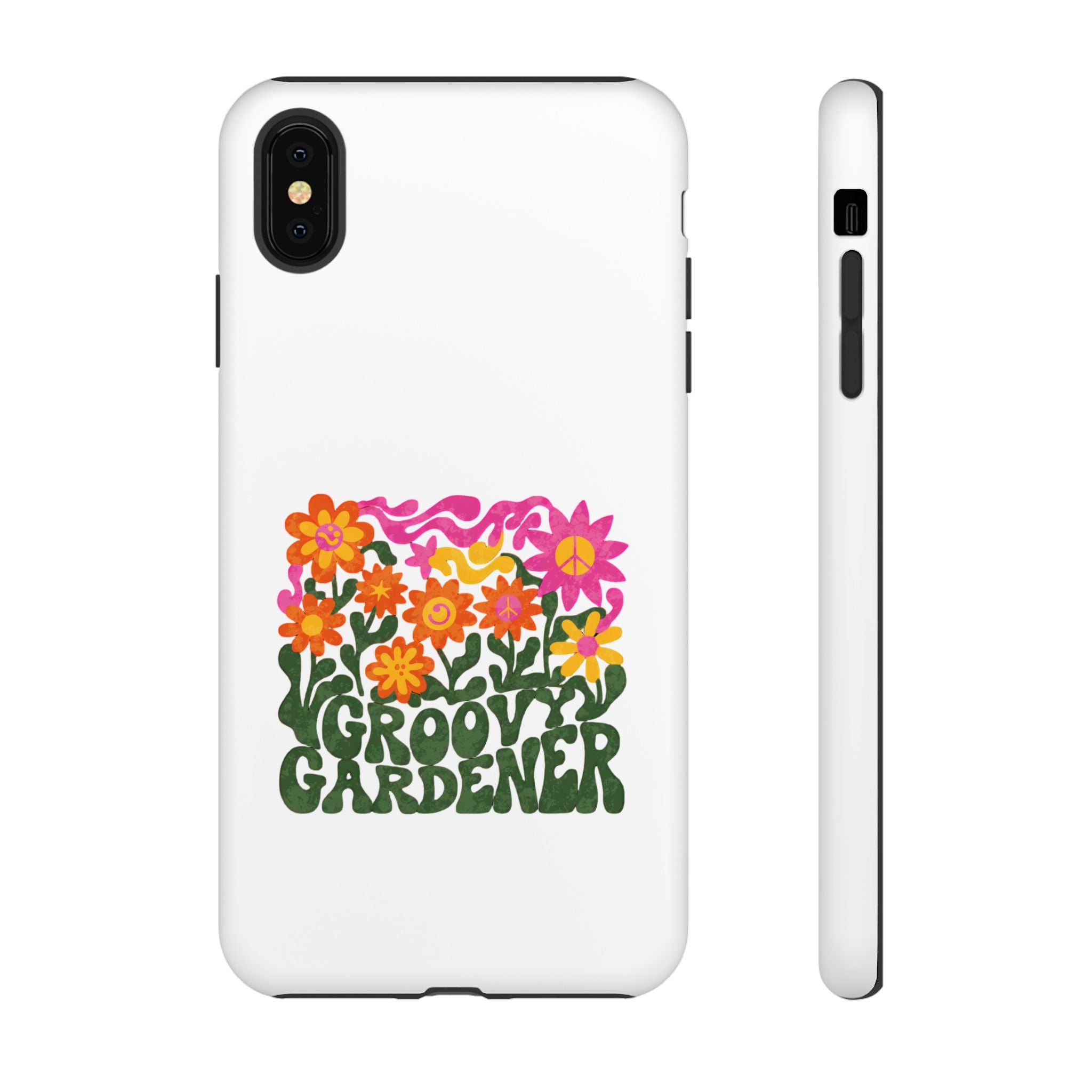 Groovy Gardener Phone Case - Retro Floral iPhone Cover