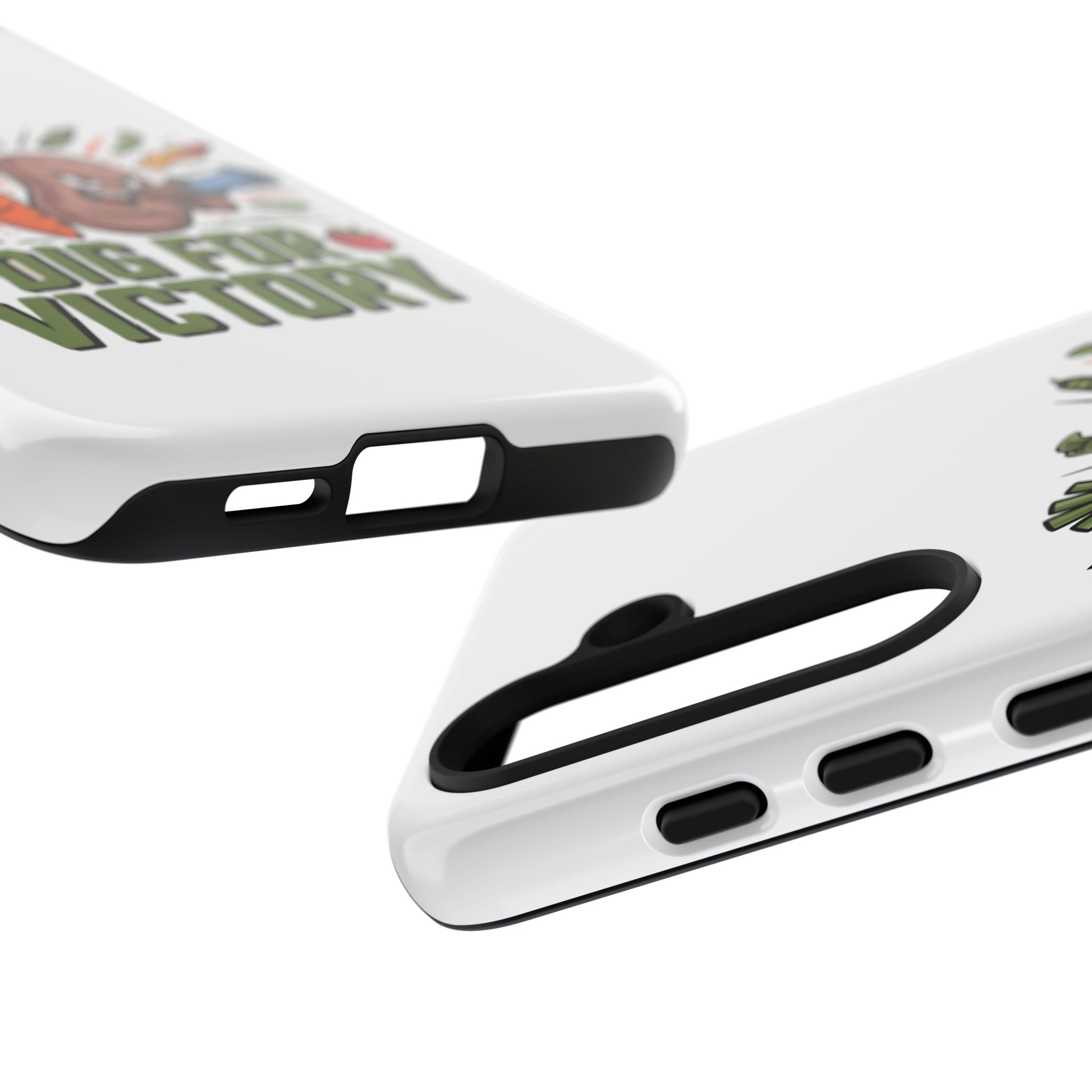 Phone Case — 'Dig For Victory' Veggie Combat Garden Design