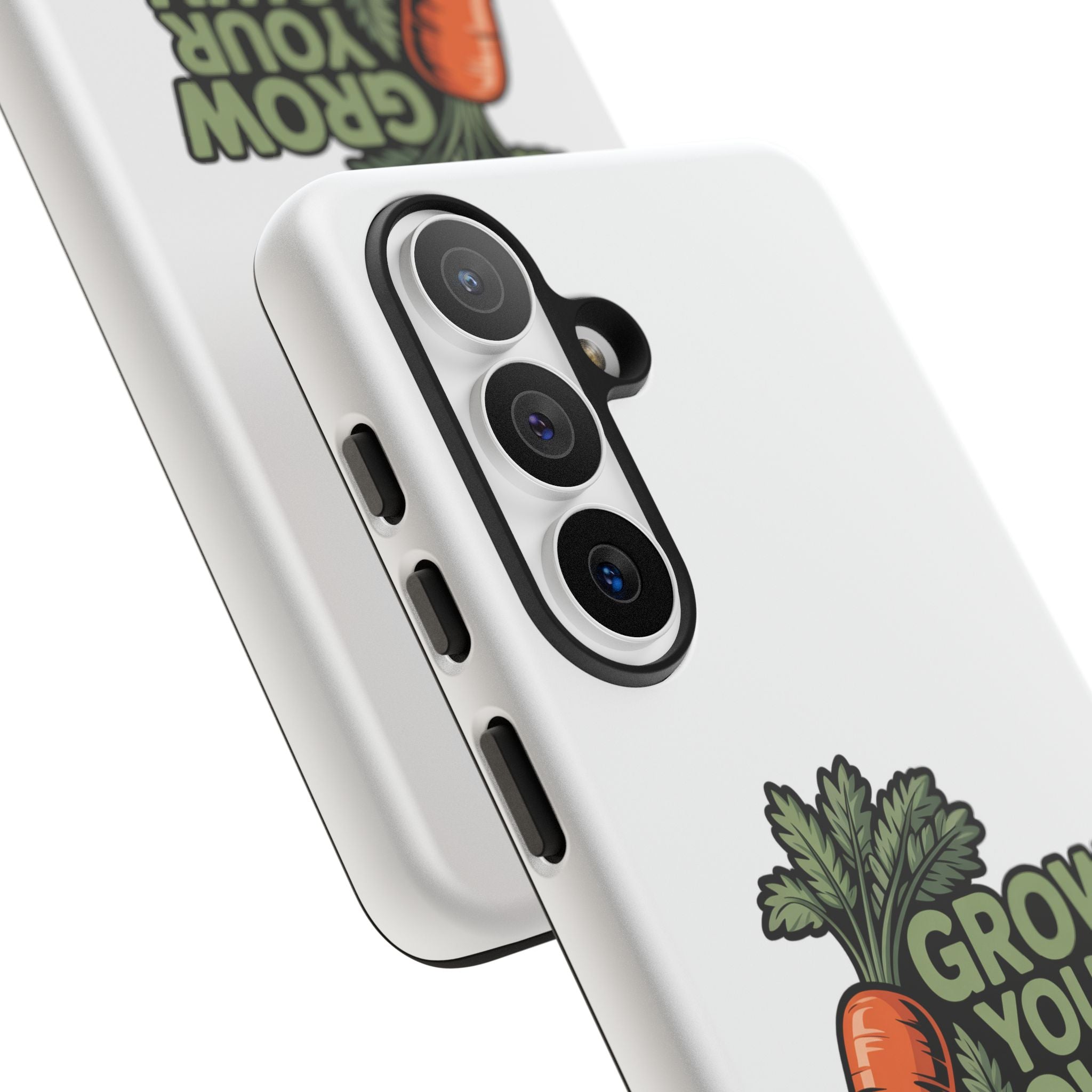 Grow Your Own Vegetables Phone Case — Gardening Carrot Potato Tomato Design