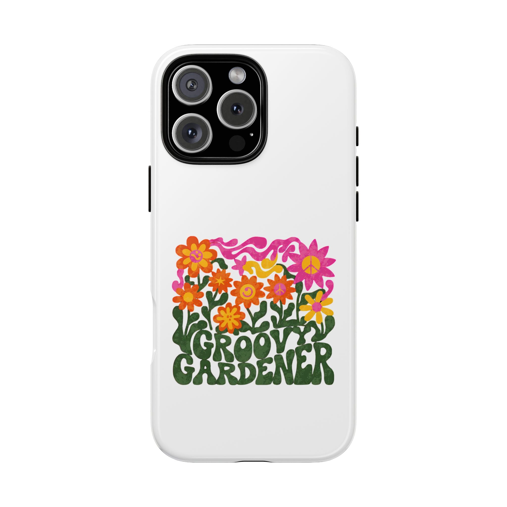 Groovy Gardener Phone Case - Retro Floral iPhone Cover