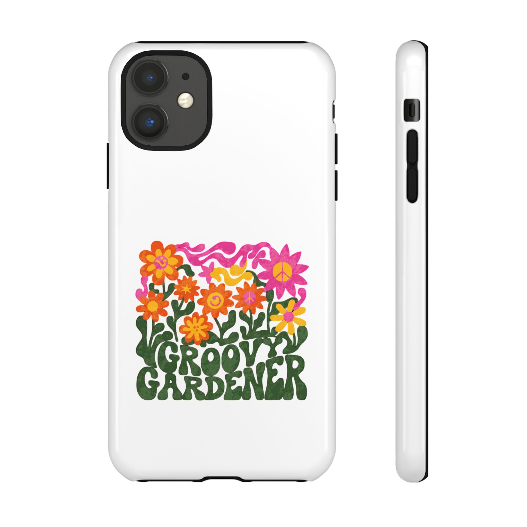 Groovy Gardener Phone Case - Retro Floral iPhone Cover