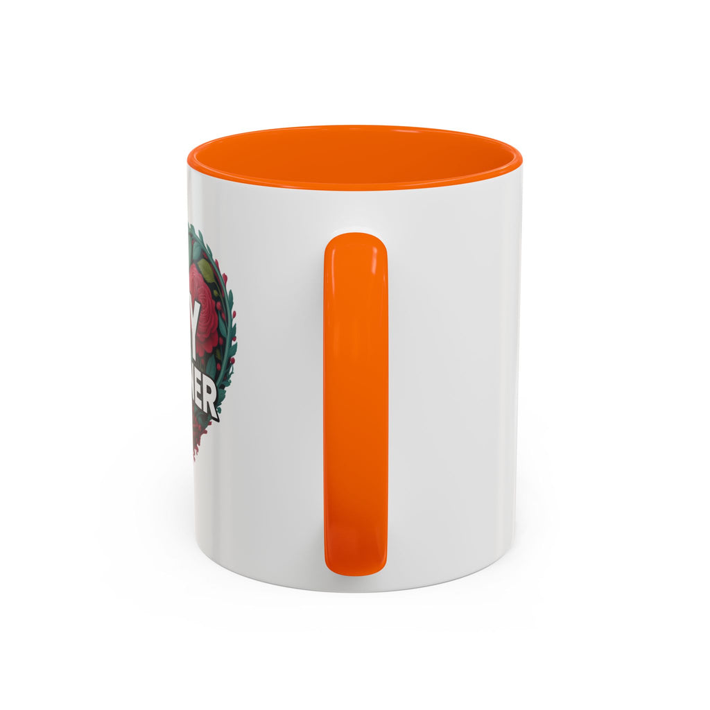 Sexy Gardener Accent Coffee Mug – Floral Heart Gardening Gift (11/15oz)