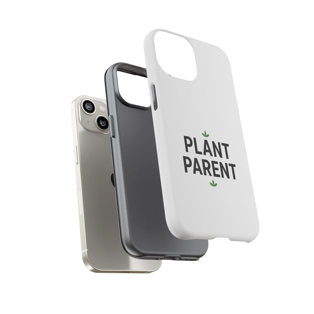 Plant Parent Tough Phone Case – Minimalist Plant Lover Protective Cover