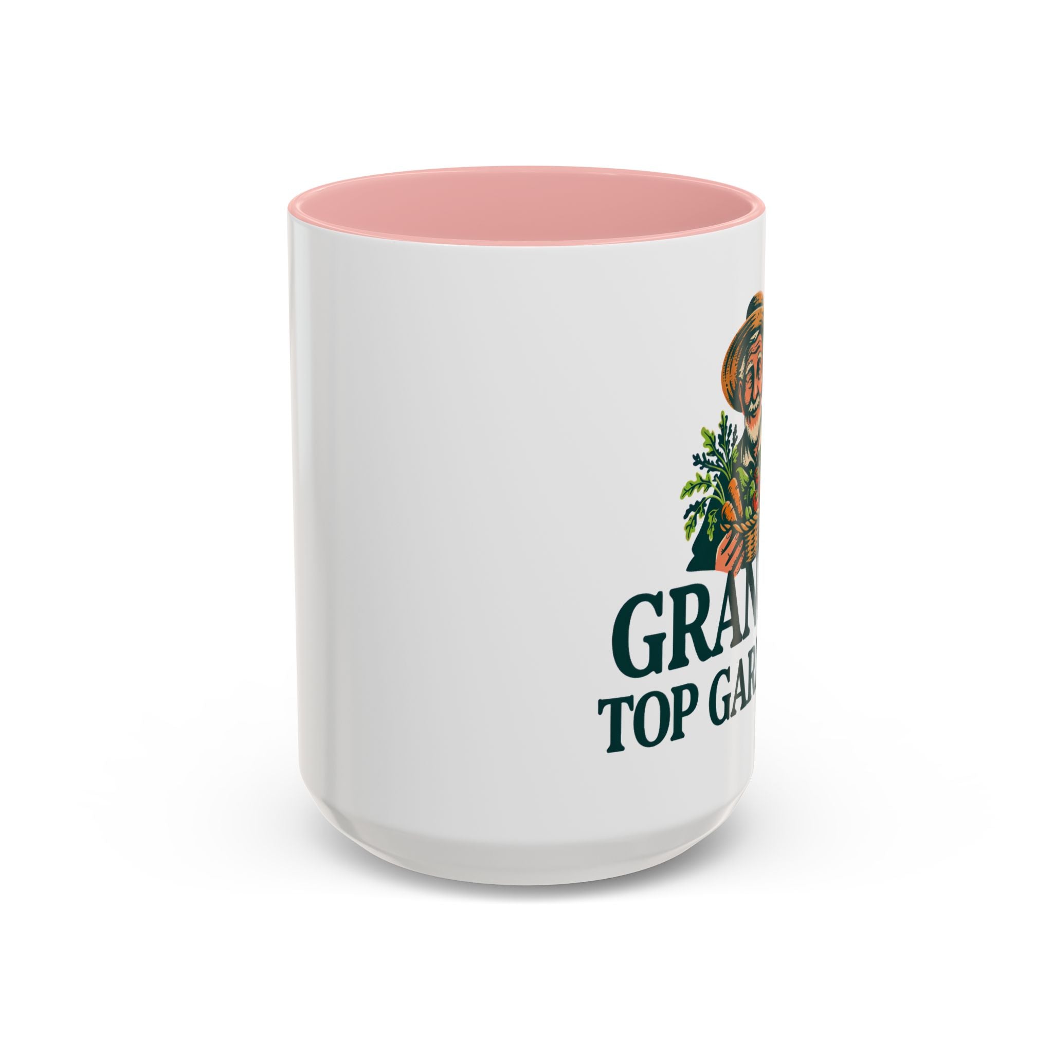 Grandad Top Gardener Accent Coffee Mug — 11/15oz Gift for Gardeners