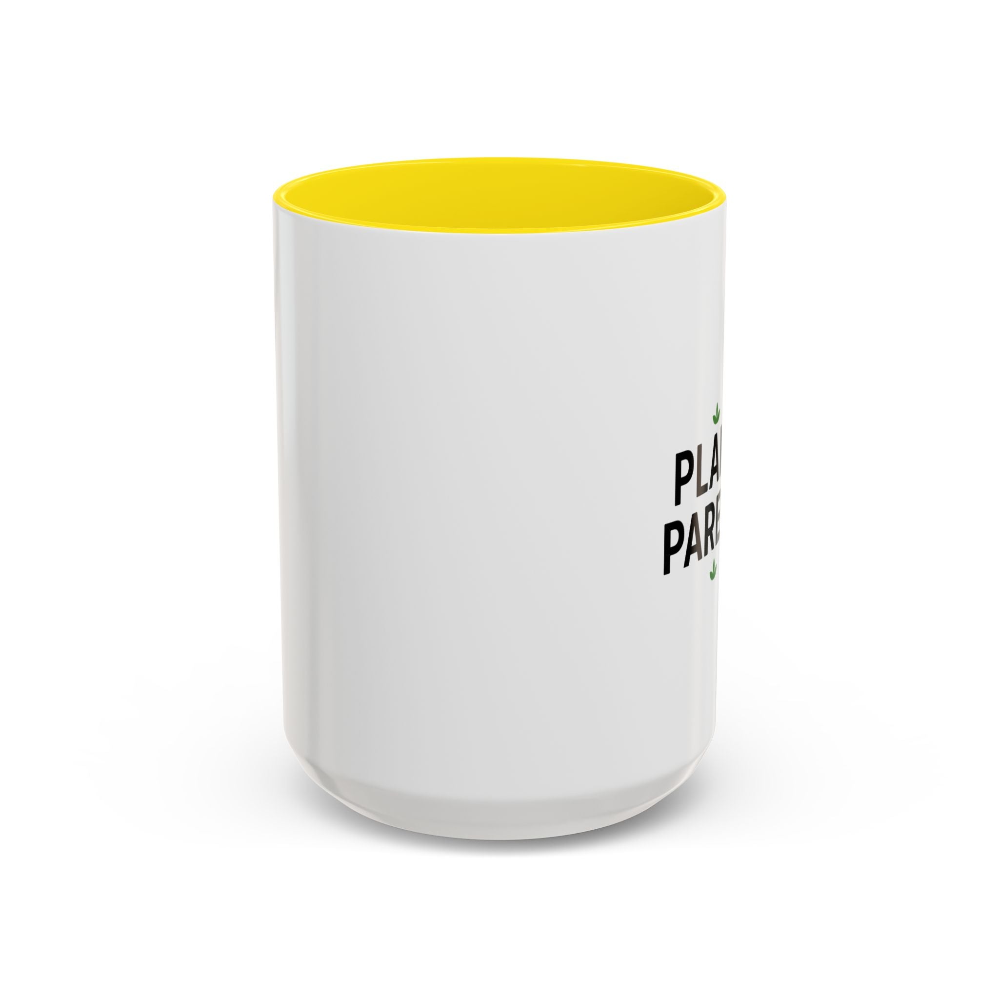 Plant Parent Accent Coffee Mug — Cute Green Houseplant Gift (11/15oz)