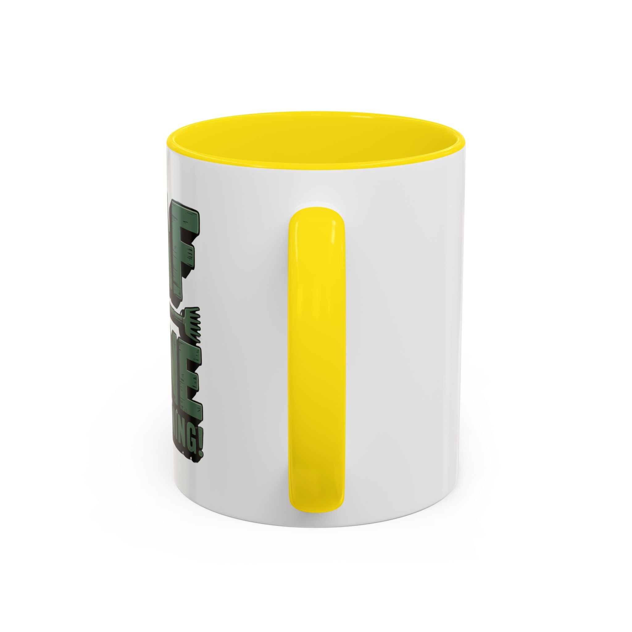 Gardening Mug — "Leaf Me Alone, I’m Gardening" Accent Coffee Cup