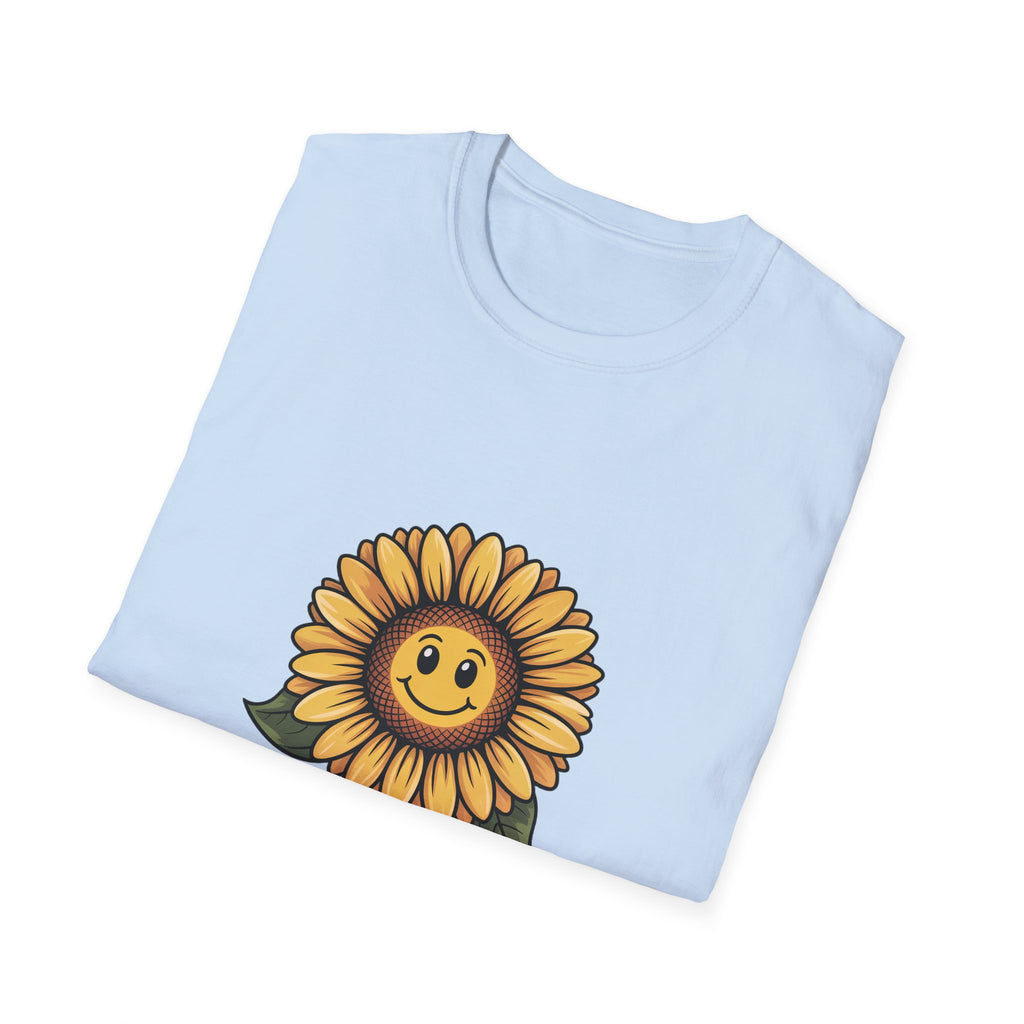 Gardening Skills T-Shirt — Cute Smiling Sunflower Garden Tee