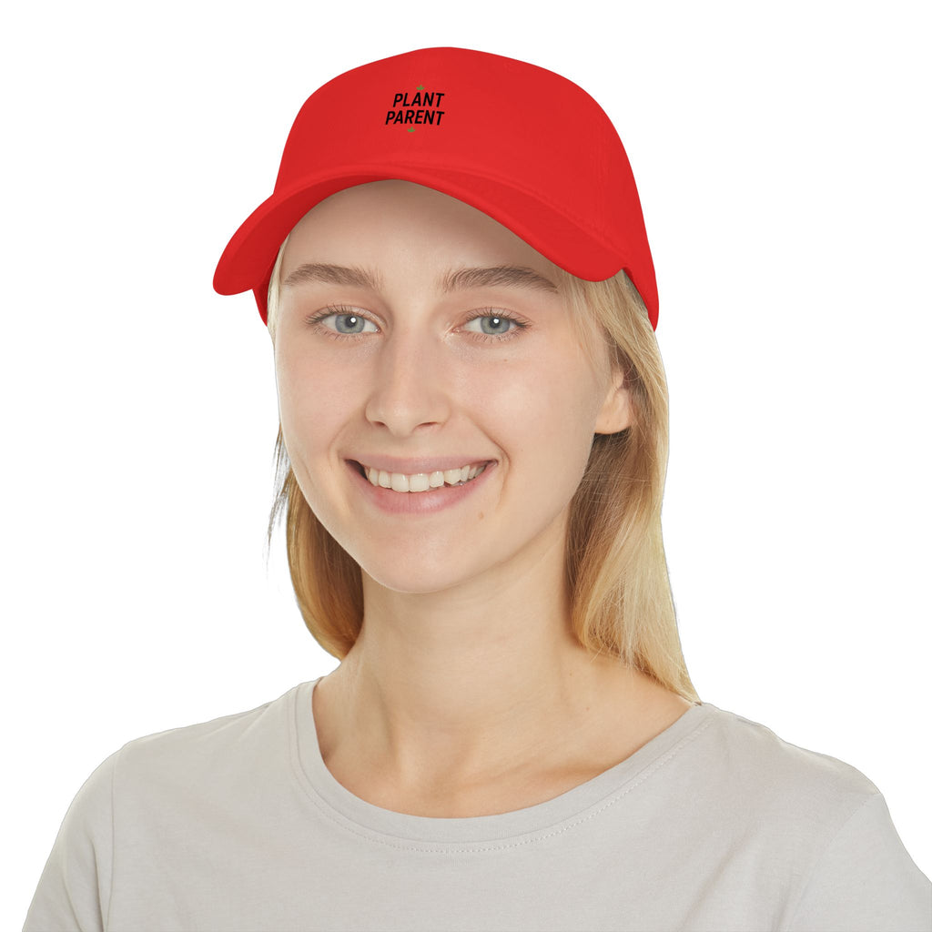 Plant Parent Baseball Cap — Minimal Embroidered Plant Parent Hat
