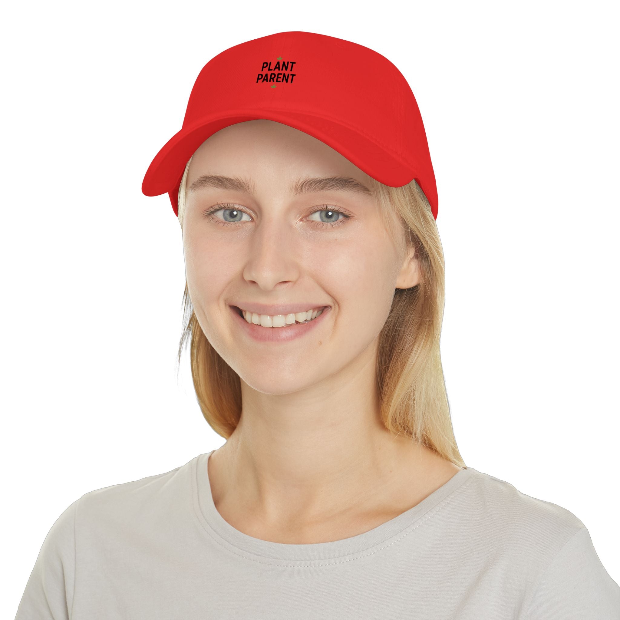 Plant Parent Baseball Cap — Minimal Embroidered Plant Parent Hat