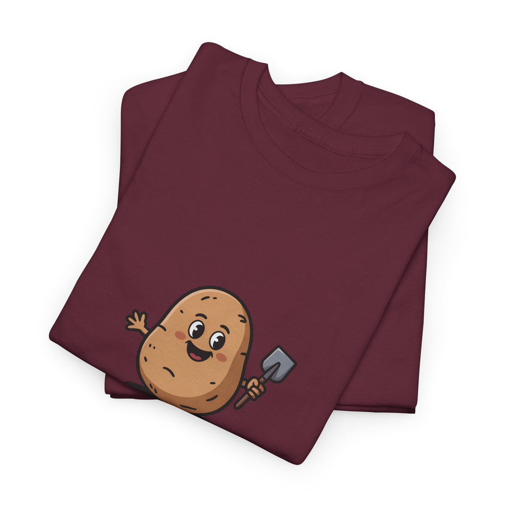 T-Shirt — "Potato Digging Love" Cute Gardening Veggie Tee