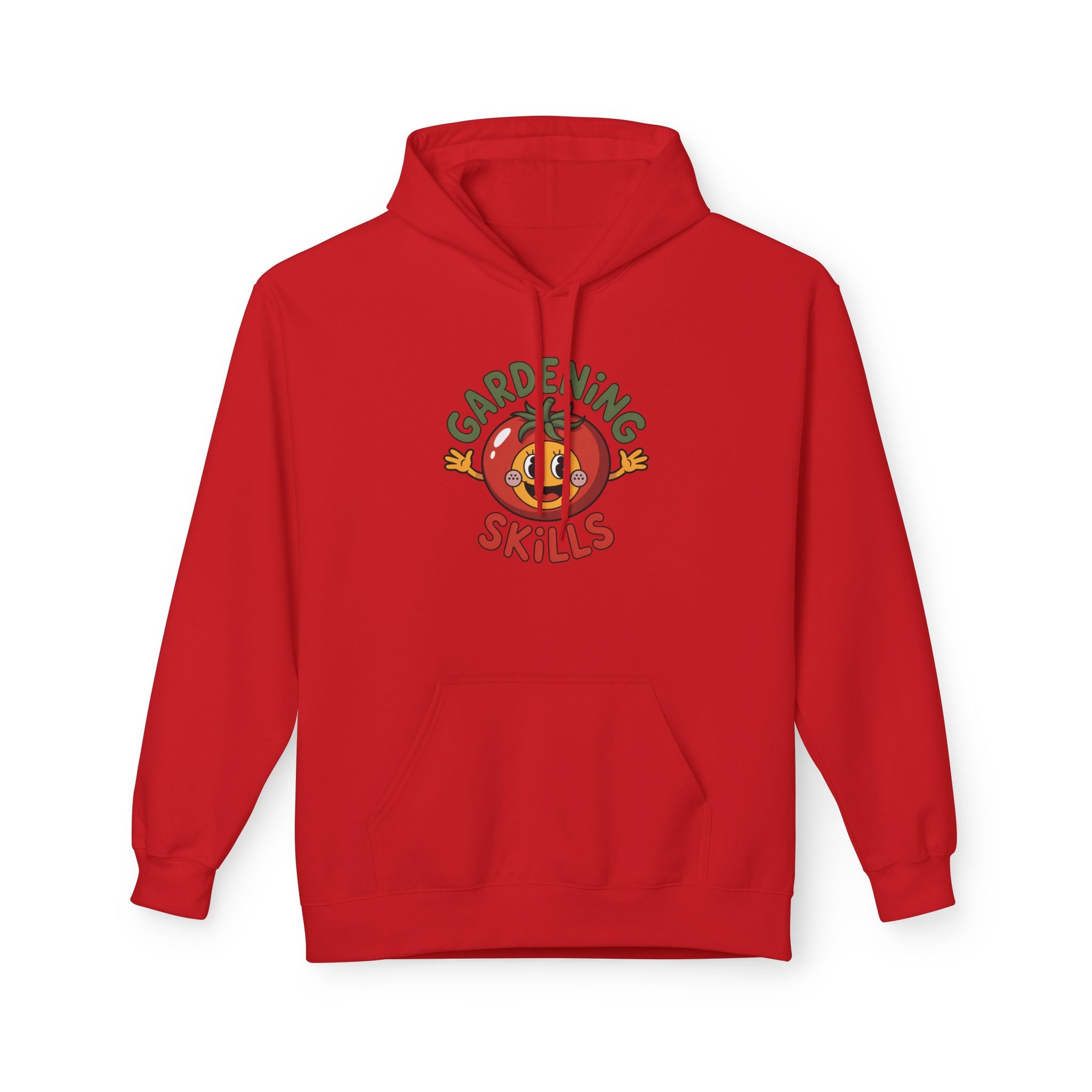 Gardening Skills Hoodie — Cute Tomato Illustration Gardeners Gift