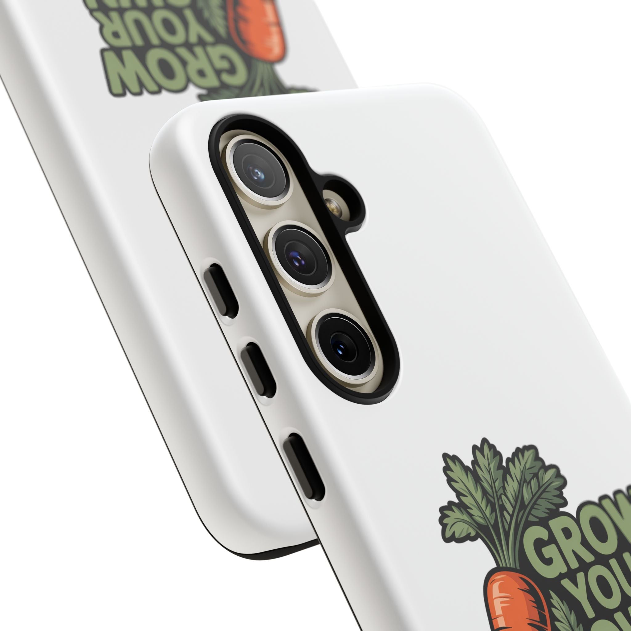 Grow Your Own Vegetables Phone Case — Gardening Carrot Potato Tomato Design