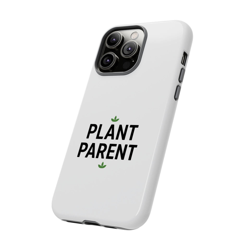 Plant Parent Tough Phone Case – Minimalist Plant Lover Protective Cover