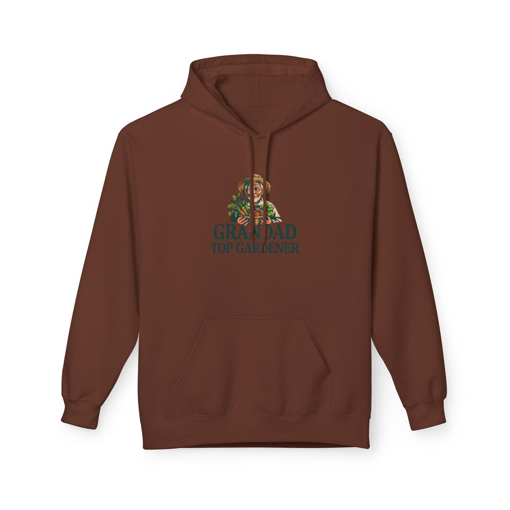 Grandad Top Gardener Hoodie – Floral Gardening Gift for Grandpa