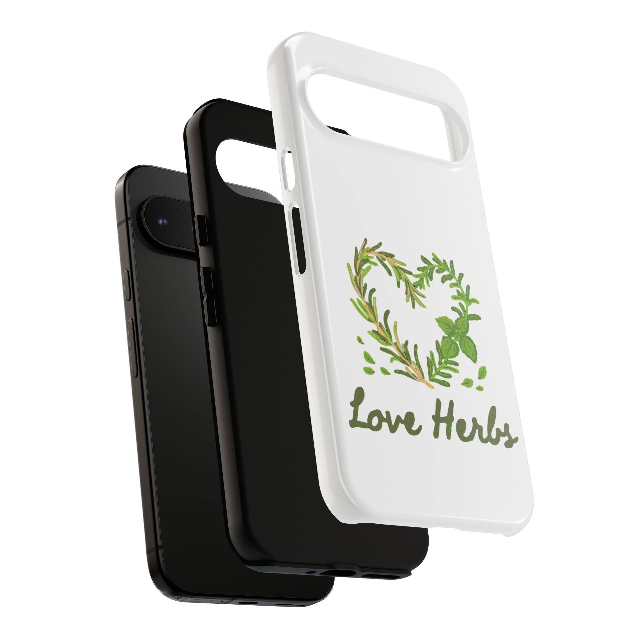 Herb Heart Phone Case - "Love Herbs" Botanical iPhone Cover