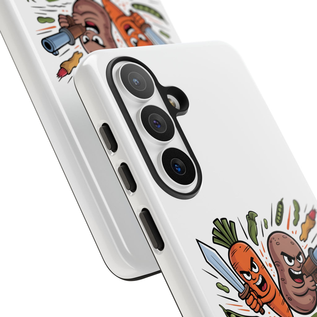 Phone Case — 'Dig For Victory' Veggie Combat Garden Design